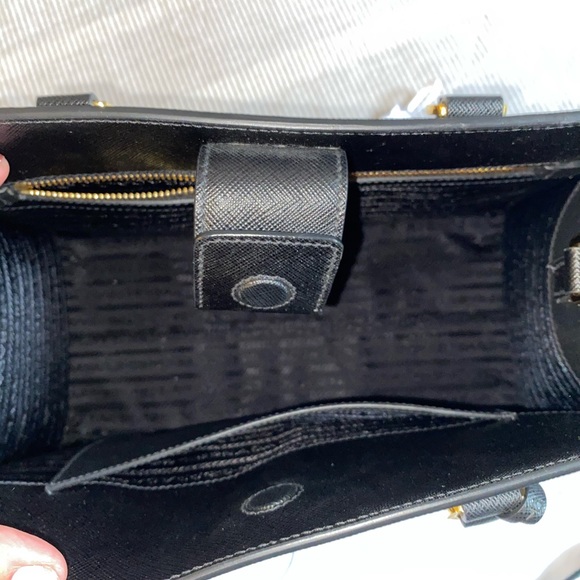 SOLD Prada Nero Saffiano Lux Black New Condition - Picture 12 of 16